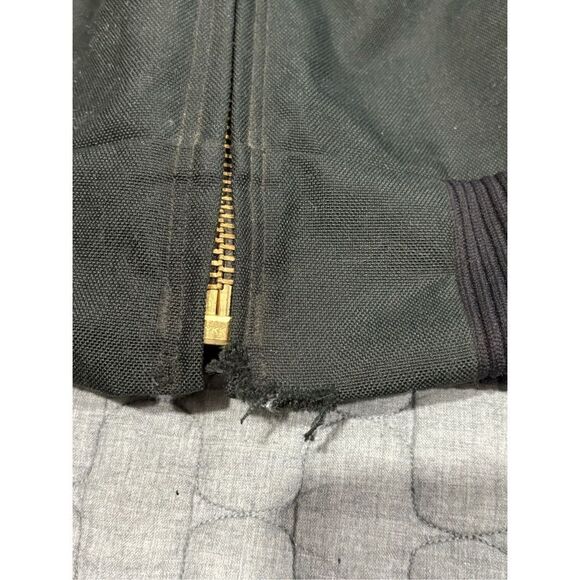 Men’s black Carhartt hooded coat and bib overalls. Size XL/38/32 - Picture 7 of 16